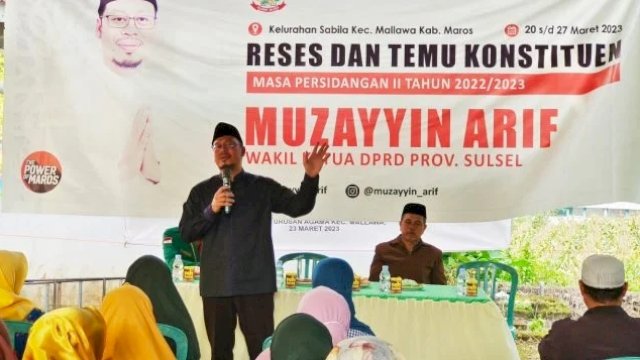 Wakil Ketua DPRD Sulsel, Muzayyin Arif. (Foto: Istimewa)