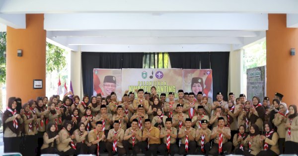 Ketua PKK Parepare Erna Taufan Harap Kwartir Ranting Pramuka Soreang Bekerja Maksimal