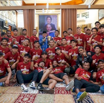 PSM Makassar Pamit, Taufan Pawe janji Terus Perhatikan dan Peduli PSM Makassar