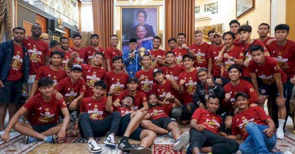 PSM Makassar Pamit, Taufan Pawe janji Terus Perhatikan dan Peduli PSM Makassar