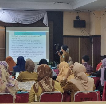 Pemkot Parepare Gelar Bimtek Pendistribusian Pengawasan Apotek dan Obat
