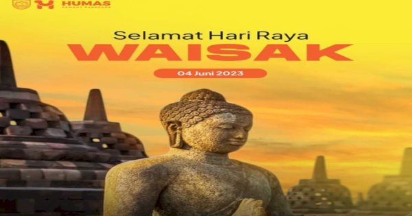 Pemkot Parepare Ucapkan Selamat Hari Raya Waisak 2023