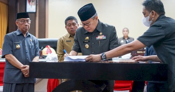 Paripurna DPRD Parepare, Taufan Pawe Sampaikan Rekomendasi LPPJ Wali Kota Tahun Anggaran 2022