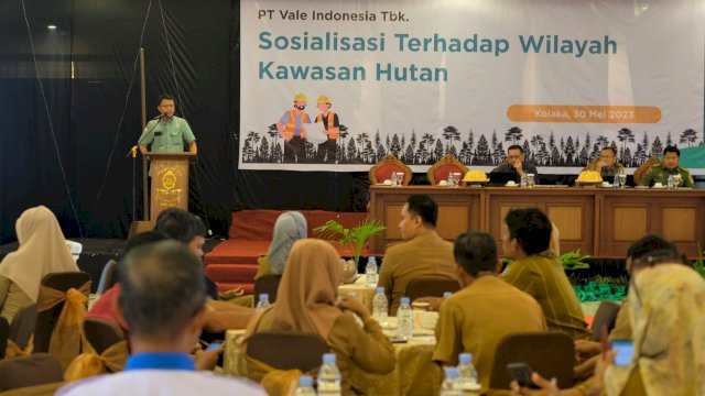 PT Vale Sosialisasikan Status Kawasan Hutan pada Areal PPKH di Blok Pomalaa
