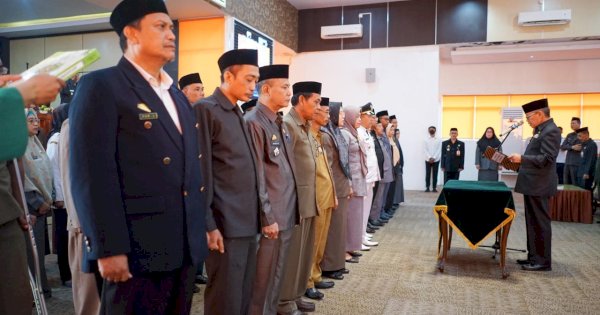 Wali Kota Taufan Pawe Lantik Puluhan Pejabat Pemkot Parepare