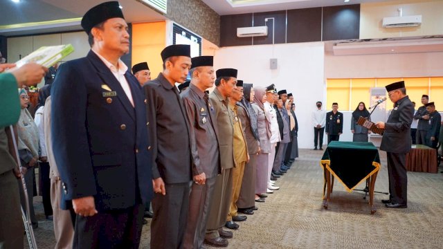 Ketgam: Wali Kota Parepare Taufan Pawe ambil sumpah jabatan ASN