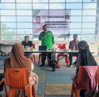 Ketua Komisi I DPRD Parepare Rudy Namajuddin Jaring Aspirasi Warga Kecamatan Bacukiki Barat