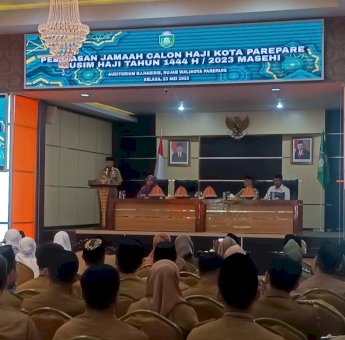 Taufan Pawe : Pelepasan Jamaah Calon Haji Kota Parepare Bagian Silaturahim Antara Pemerintah dan Masyarakatnya