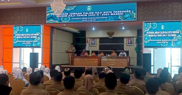 Taufan Pawe : Pelepasan Jamaah Calon Haji Kota Parepare Bagian Silaturahim Antara Pemerintah dan Masyarakatnya