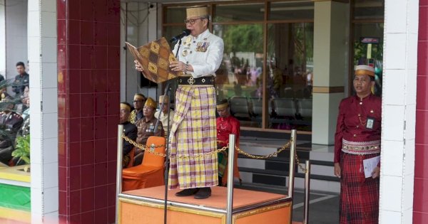 Wali Kota Parepare Taufan Pawe Pimpin Upacara Hari Lahir Pancasila 2023