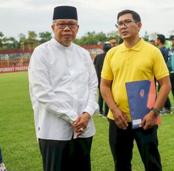 Wali Kota Parepare Taufan Pawe Tinjau Kesiapan Laga PSM Makassar vs Borneo FC