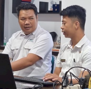 Direktur PAM Tirta Karajae Pemkot Parepare Ajak Karyawan Aktivasi KTP Digital
