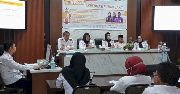 RS Andi Makkasau Pemkot Parepare Disurvei Akreditasi, Direktur Harap Raih Penilaian Paripurna