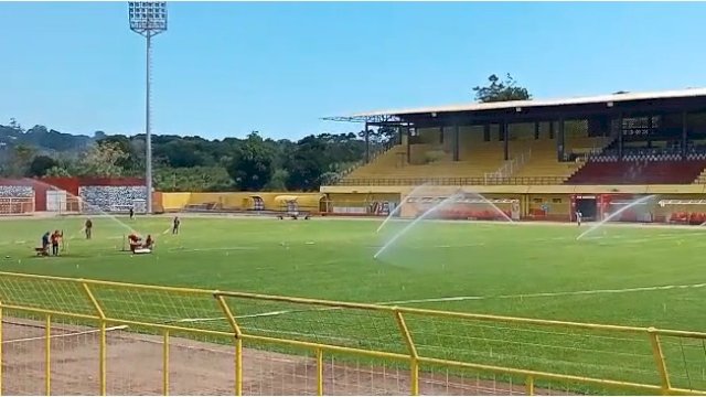 Ket : Konidisi terbaru Stadion Gelora BJ Habibie Parepare (Istimewa)