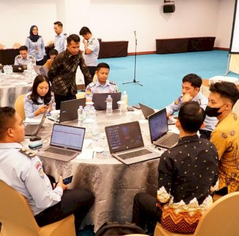 Biro Perencanaan Supervisi Pagu Indikatif di Satker Kemenkumham Sulsel, Realisasi Anggaran Dinilai Baik