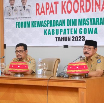 FKDM Kabupaten Gowa Diminta Berkontribusi Minimalisir Potensi Konflik Sejak Dini