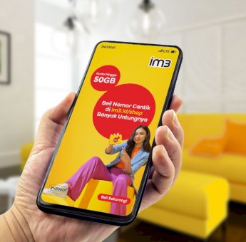 Lewat Website im3.id/shop Pelanggan IM3 Bebas Pilih Nomor Cantik