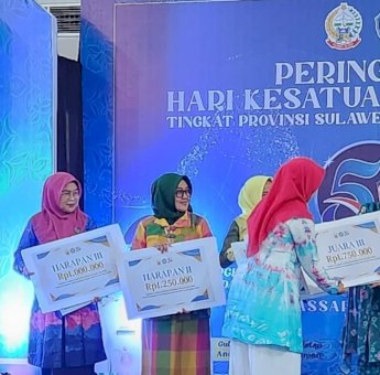 Rumah Gizi PKK Gowa Terbaik Ketiga Pada SMEP Provinsi Sulawesi Selatan