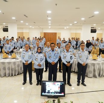 Puluhan Satker Kanwil Kemenkumham Sulsel Ikut Pra Rekonsiliasi Data Keuangan dan BMN