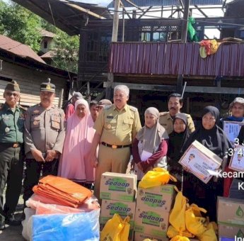 Gubernur Andi Sudirman Pastikan Pemenuhan Bantuan Korban Angin Kencang di Pinrang