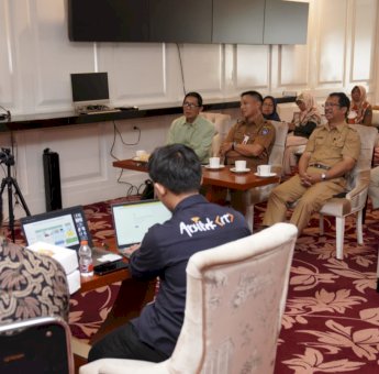 Pj Sekda Sulsel Hadiri Rakor Pengendalian Inflasi 2023