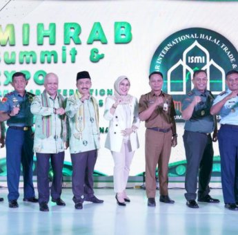 Pj Sekda Sulsel Buka Mihrab Summit dan Expo ISMI 2023