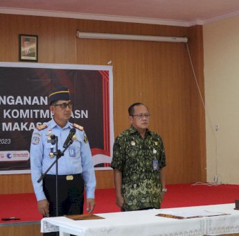UPT Keimigrasian Kemenkumham Sulsel Komitmen Berantas Praktik Gratifikasi