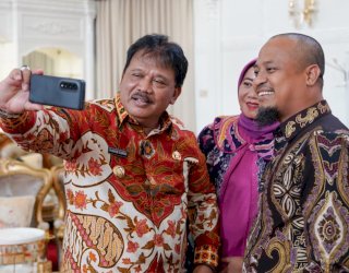 Bupati Nganjuk Tertarik Belajar Pengembangan Pertanian Mandiri Benih yang Diinisiasi Gubernur Andi Sudirman