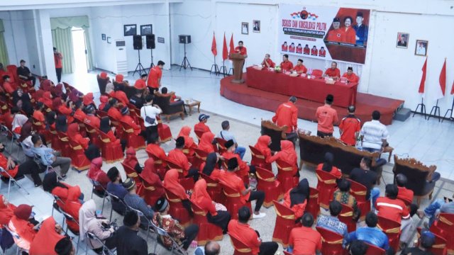 Konsolidasi Politik Pengurus Partai dan Bacaleg Se-Kabupaten Hulu Sungai Selatan, Selasa (11/07/2023). (Istimewa)