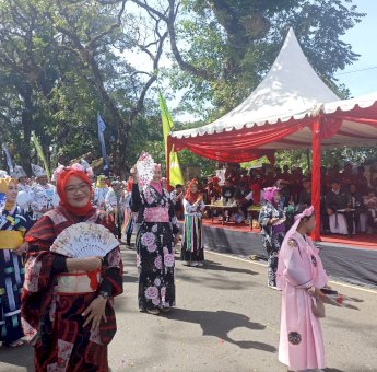 SKPD dan Forkopimda Kabupaten Gowa Antusias Ramaikan Fashion Karnaval Beautiful Malino 2023
