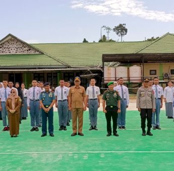 Sekda Kutim Pimpin Upacara Pembukaan Diklat Calon Paskibraka 2023