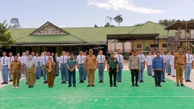 Upacara Pembukaan Pendidikan dan Pelatihan calon Paskibraka tingkat Kabupaten Kutai Timur tahun 2023, Senin (17/07/2023). (Istimewa)