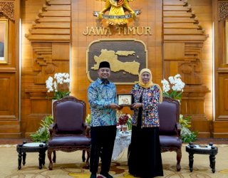 Gubernur Sulsel Temui Gubernur Jatim, Perkuat Kerjasama Berbagai Bidang