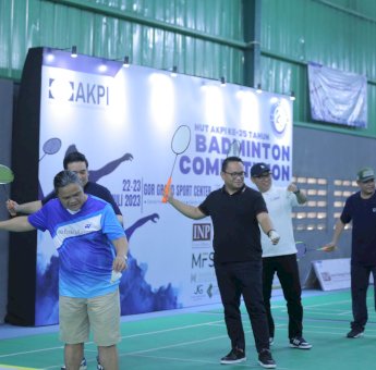 AKPI Badminton Cup Ramaikan Perayaan HUT Perak ke-25 Tahun