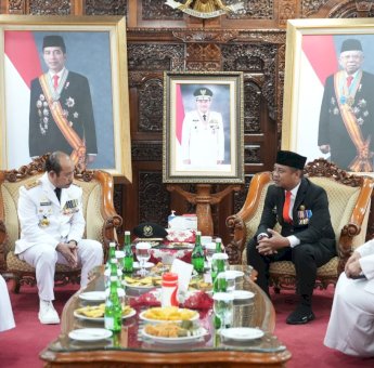 Gubernur Andi Sudirman Hadiri Pelantikan Pamong Praja Muda Lulusan IPDN Angkatan XXX