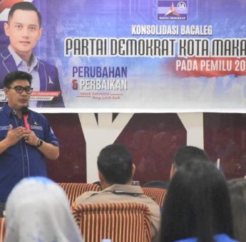 Konsolidasi Bacaleg, Partai Demokrat Makassar Komitmen Ciptakan Kamtibmas di Pemilu 2024
