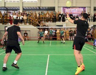 Pemprov Gelar Kejuaraan Bulutangkis Rangkaian HUT Sulsel ke-354