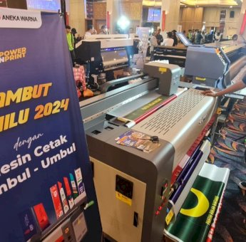 MaPaN Resmi Bermitra dengan Aneka Warna, Jadi Distributor Mesin Digital Printing di Indonesia Timur