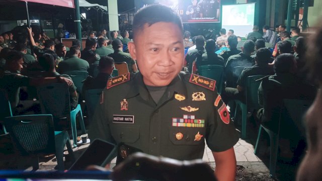 Ket : Komandan Kodim (Dandim) 1405 Parepare, Hastiar Hatta (Foto : Mulyadi Ma'ruf / Republiknews.co.id)