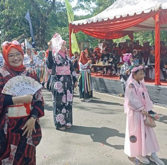 Di Fashion Karnaval Beautiful Malino, Diskominfo-SP Gowa Perkuat Kampanye Pembangunan Daerah Berbasis Teknologi