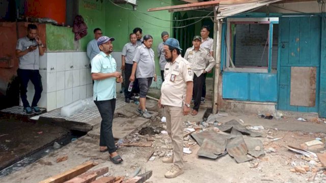 Dinas Perdagangan (Disdag) Kota Makassar mulai melakukan revitalisasi tahap kedua di Pasar Sawah yang terletak di Jalan Sungai Cenrana, Makassar. (Foto: Istimewa)