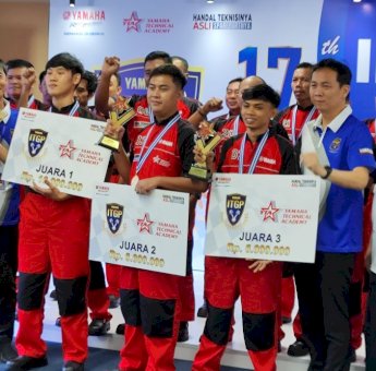Berhasil Cetak Teknisi Kelas Dunia, Yamaha Kembali Gelar Indonesia Technician Grand Prix 2023