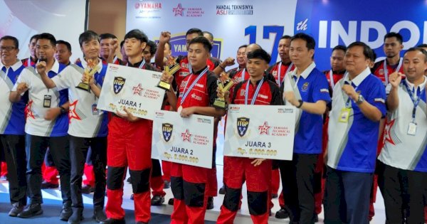 Berhasil Cetak Teknisi Kelas Dunia, Yamaha Kembali Gelar Indonesia Technician Grand Prix 2023