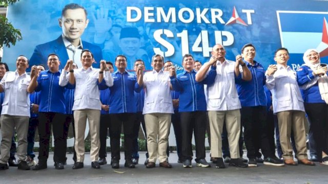 Partai Demokrat dan Partai Gerindra menggelar Silaturahmi Kebangsaan di Kantor DPP Partai Demokrat, Jakarta, Kamis (20/7/2023). (Foto: Istimewa)