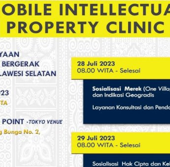 Kanwil Kemenkumham Sulsel Siap Gelar Mobile IP Clinic di Pipo Mall Makassar