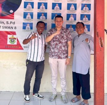 Kunker di SMA Negeri 8 Makassar, Edward Horas Awasi Pelaksanaan PPDB Berbasis Sistem Zonasi