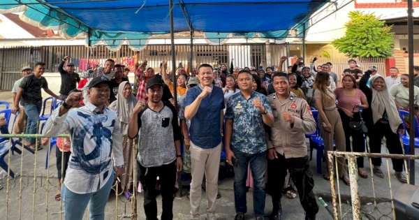 Temui Warga Maccini Sombala, Edward Horas Lakukan Pengawasan APBD Sulsel