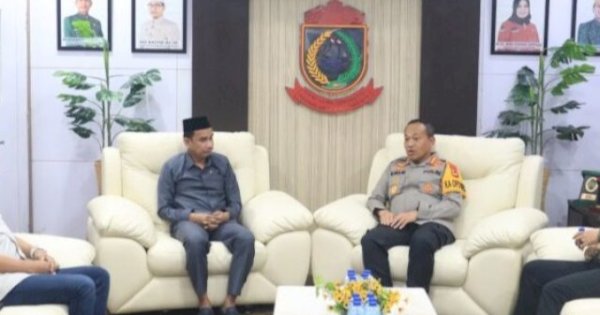 Silaturahmi, Pimpinan DPRD Makassar Terima Kunjungan Kapolrestabes Makassar