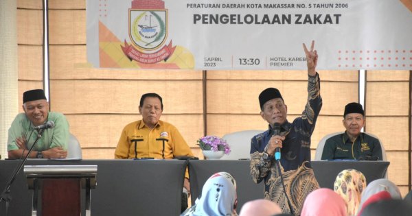 Yunus Bersama Baznas Makassar Edukasi Warga Cara Pengelolaan Zakat