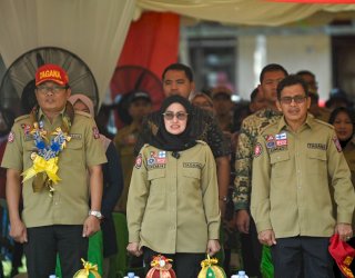 Kemensos RI Bentuk Kampung Siaga Bencana di Luwu Utara